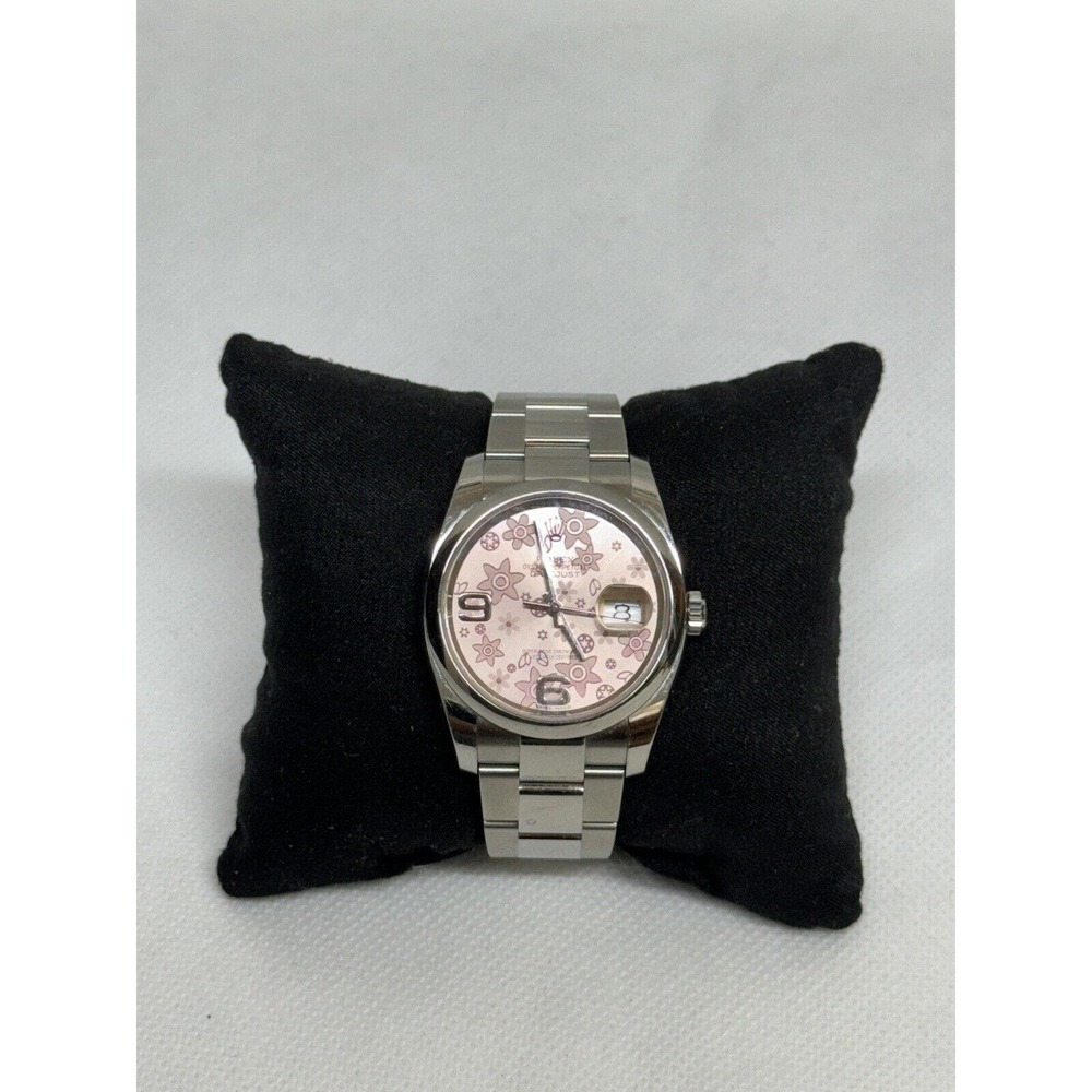 Rolex Datejust 36mm 116200 Steel Floral Automatic NO Box/Papers.